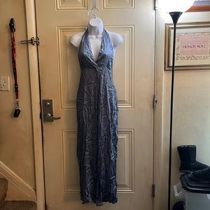 Halter Jumpsuit Cloud (Smoker)